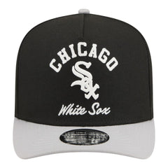 Chicago White Sox Arched A-Frame 9FIFTY Adjustable Hat - Black | New Era