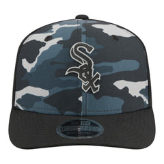Chicago White Sox Tonal Camo 9SEVENTY Stretch-Snap Hat - Black | New Era