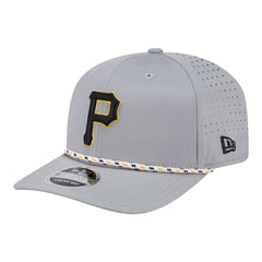 Pittsburgh Pirates Sport Rope 9SEVENTY Adjustable Hat - Gray | New Era