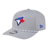 Toronto Blue Jays Sport Rope 9SEVENTY Adjustable Hat - Gray | New Era