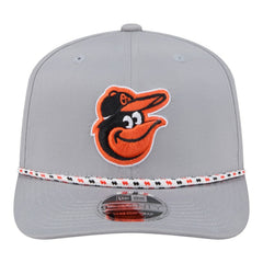 Baltimore Orioles Sport Rope 9SEVENTY Adjustable Hat - Gray | New Era
