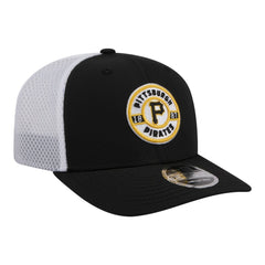 Pittsburgh Pirates Active 9SEVENTY Adjustable Trucker Hat - Black | New Era