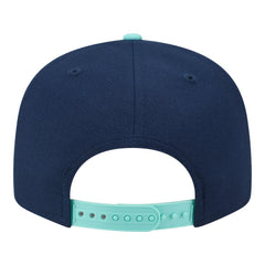 Los Angeles Angels Two-Tone Color Pack 9FIFTY Snapback Hat - Navy/Turquoise | New Era