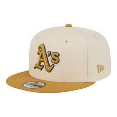 Athletics 2-Tone Color Pack 9FIFTY Snapback Hat - Light Beige/Khaki | New Era