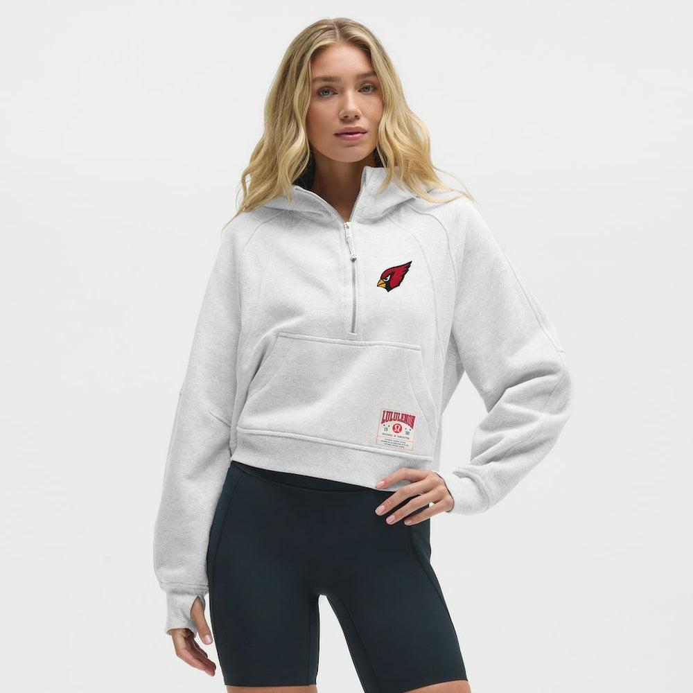 NFL Arizona Cardinals lululemon Women's Scuba Oversized Half-Zip Hoodie