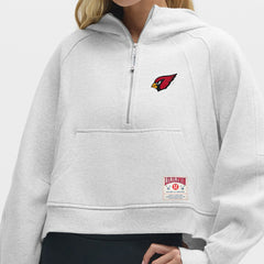 NFL Arizona Cardinals lululemon Women's Scuba Oversized Half-Zip Hoodie