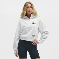 NFL Baltimore Ravens lululemon Women's Scuba Oversized Half-Zip Hoodie