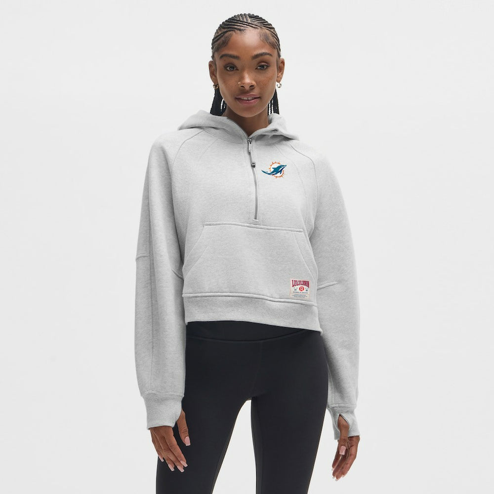 NFL Miami Dolphins lululemon Women's Scuba Oversized Half-Zip Hoodie