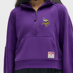 NFL Minnesota Vikings lululemon Women's Scuba Oversized Half-Zip Hoodie