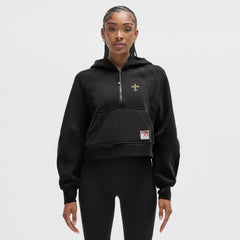 NFL New Orleans Saints lululemon Women's Scuba Oversized Half-Zip Hoodie
