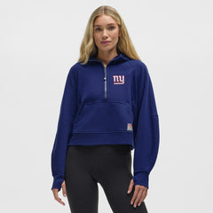 NFL New York Giants lululemon Women's Scuba Oversized Half-Zip Hoodie