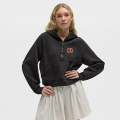 NFL Cincinnati Bengals lululemon Women's Scuba Oversized Half-Zip Hoodie