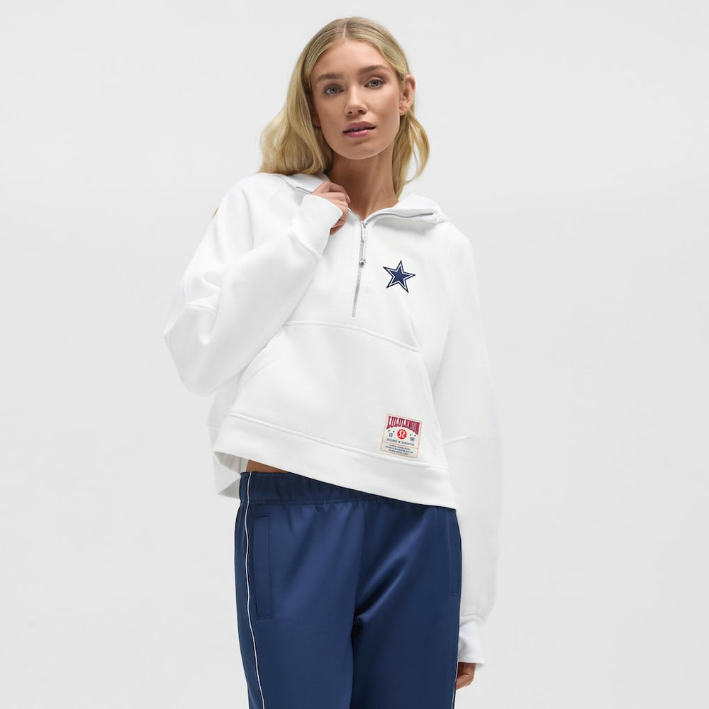 NFL Dallas Cowboys lululemon Women's Scuba Oversized Half-Zip Hoodie