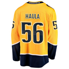 Erik Haula Nashville Predators Fanatics Home Breakaway Jersey