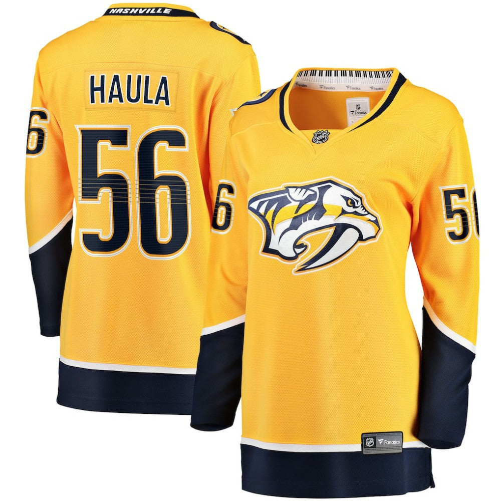 Erik Haula Nashville Predators Fanatics Women's Home Breakaway Player Jersey