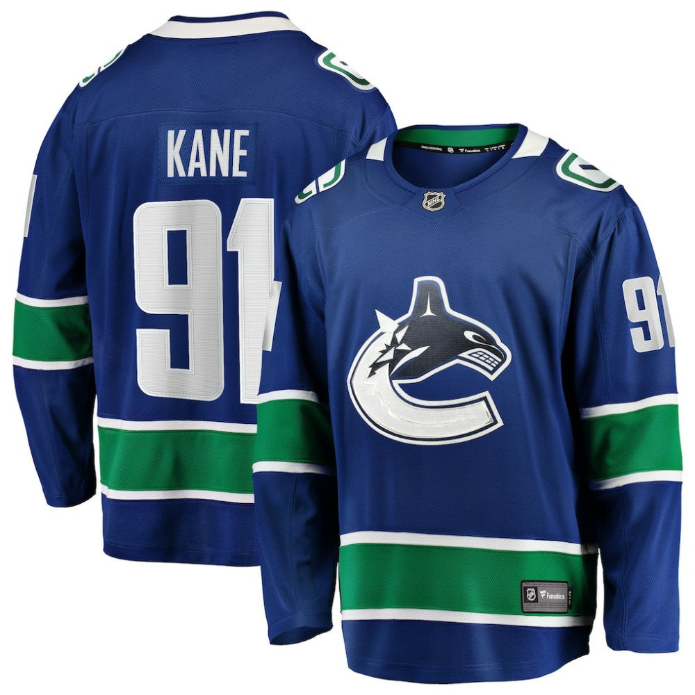 Evander Kane Vancouver Canucks Fanatics Home Breakaway Jersey
