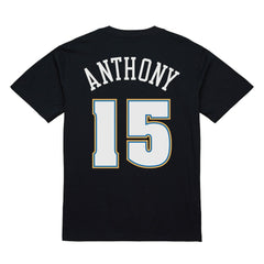 Carmelo Anthony Denver Nuggets Rookie Photo Name & Number T-Shirt sale - Black sale