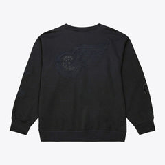 Detroit Red Wings Mitchell & Ness Phantom Fleece Crew Neck Sweatshirt