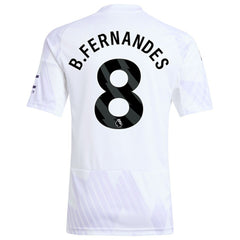 Bruno Fernandes Manchester United Youth 2025/26 Away Replica Player Jersey / Soccer New