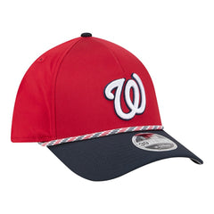 Washington Nationals Rope M-Crown A-Frame 39THIRTY Flex Hat - Red/Navy | New Era