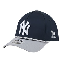 New York Yankees Rope M-Crown A-Frame 39THIRTY Flex Hat - Navy/Gray | New Era