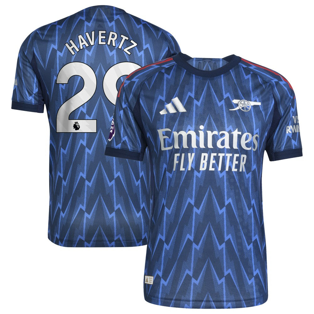 Kai Havertz Arsenal 2025/26 Away Player Jersey / Soccer Online