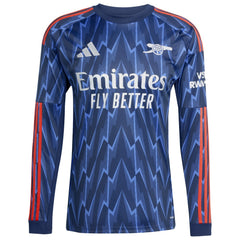 William Saliba Arsenal 2025/26 Away Replica Long Sleeve Player Jersey / Soccer For sale