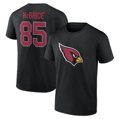 NFL Arizona Cardinals Trey McBride Icon Name & Number T-Shirt