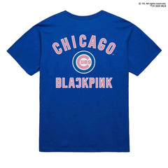 Chicago Cubs x BLACKPINK T-Shirt - Royal - Limited Edition | Mitchell & Ness