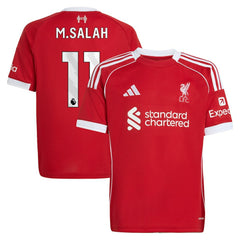 Mohamed Salah Liverpool Youth 2025/26 Home Replica Jersey / Soccer Outlet