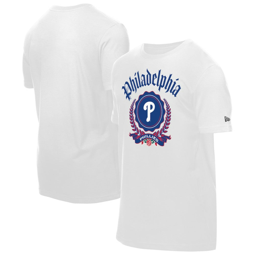 Philadelphia Phillies Fleur Domestic T-Shirt - White | New Era