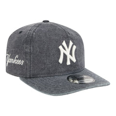 New York Yankees Denim Classic 19TWENTY Adjustable Hat - Navy Heather | New Era