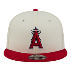 Los Angeles Angels Localized 9FIFTY Snapback Hat - Cream/Red | New Era