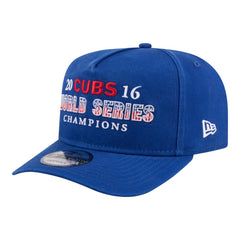 Chicago Cubs 2016 World Series Champions Historic 9FIFTY A-Frame Snapback Hat - Royal | New Era