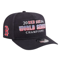 Boston Red Sox 2004 World Series Champions Historic 9FIFTY A-Frame Snapback Hat - Navy | New Era