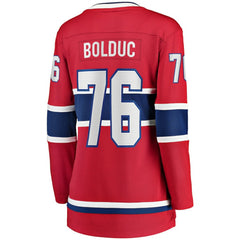 Zack Bolduc Montreal Canadiens Fanatics Women's Home Breakaway Jersey