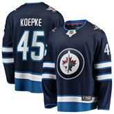 Cole Koepke Winnipeg Jets Fanatics Home Breakaway Jersey