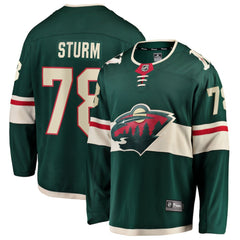 Nico Sturm Minnesota Wild Fanatics Home Breakaway Jersey