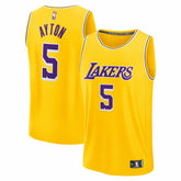 Deandre Ayton Los Angeles Lakers Fast Break Replica Player Jersey - Icon Edition - Gold | Fanatics for sale