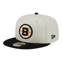 Boston Bruins New Era Injection Localized Two-Tone 9FIFTY Snapback Hat