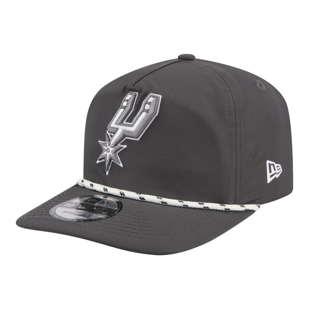 San Antonio Spurs Tonal Rope 19TWENTY Adjustable Hat - Graphite | New Era for sale