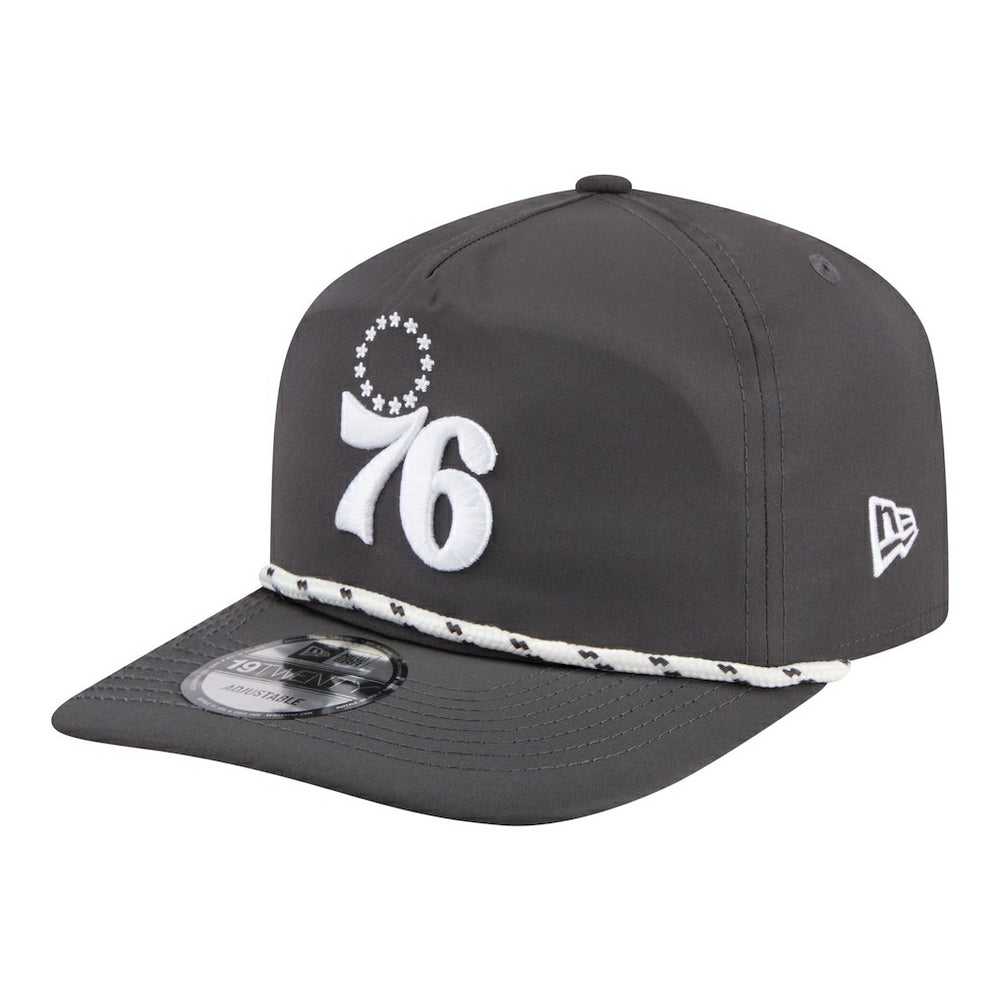 Philadelphia 76ers Tonal Rope 19TWENTY Adjustable Hat - Graphite | New Era discount
