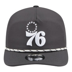 Philadelphia 76ers Tonal Rope 19TWENTY Adjustable Hat - Graphite | New Era discount