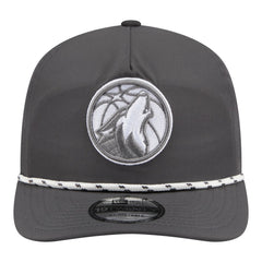 Minnesota Timberwolves Tonal Rope 19TWENTY Adjustable Hat - Graphite | New Era for sale