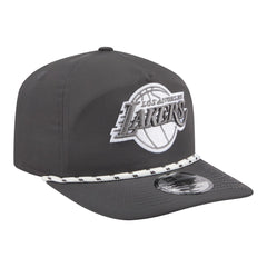 Los Angeles Lakers Tonal Rope 19TWENTY Adjustable Hat - Graphite | New Era on sale