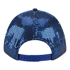 New York Knicks Women's Sequin M-Crown 9FORTY Adjustable Hat - Blue | New Era cheap