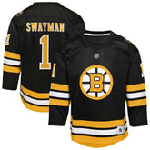 Jeremy Swayman Boston Bruins Outerstuff Youth Home Replica Jersey