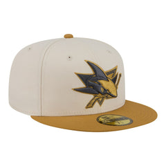 San Jose Sharks New Era Colorpack Two-Tone 59FIFTY Fitted Hat