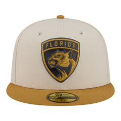Florida Panthers New Era Colorpack Two-Tone 59FIFTY Fitted Hat