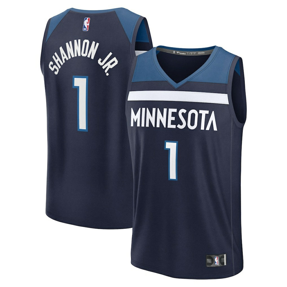 Terrence Shannon Jr. Minnesota Timberwolves Fast Break Replica Jersey - Navy - Icon Edition | Fanatics on sale
